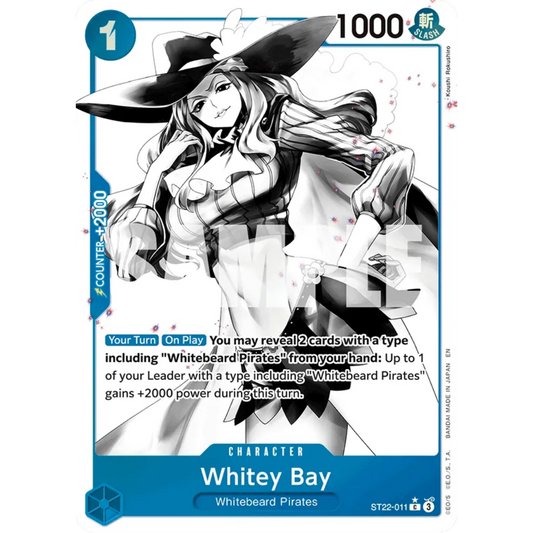 Whitey Bay (Parallel) (ST22-011) - Starter Deck 22: Ace & Newgate Foil