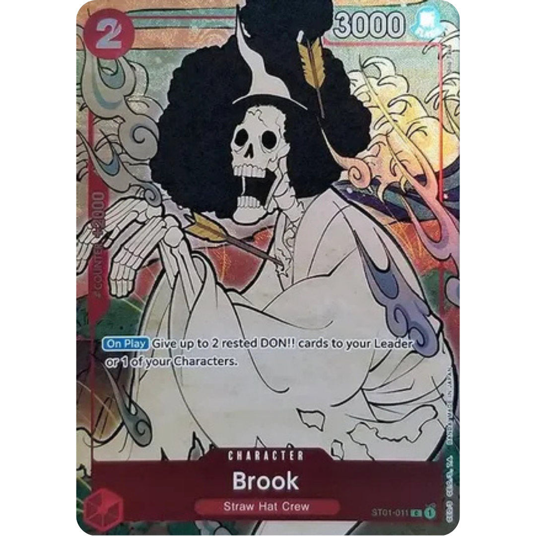 Brook (English Version 1st Anniversary Set) (ST01-011) - One Piece Promotion Cards Foil