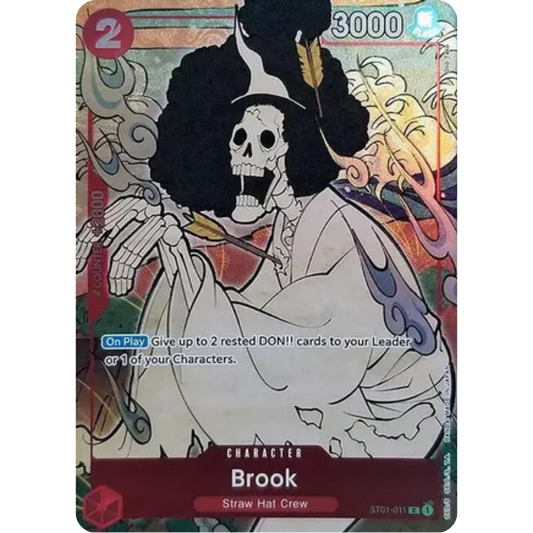 Brook (English Version 1st Anniversary Set) (ST01-011) - One Piece Promotion Cards Foil