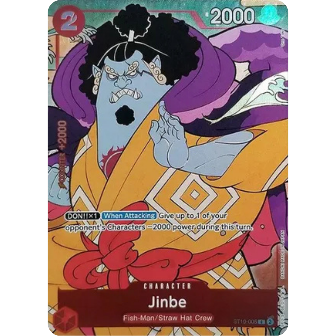 Jinbe (English Version 1st Anniversary Set) (ST10-005) - One Piece Promotion Cards Foil