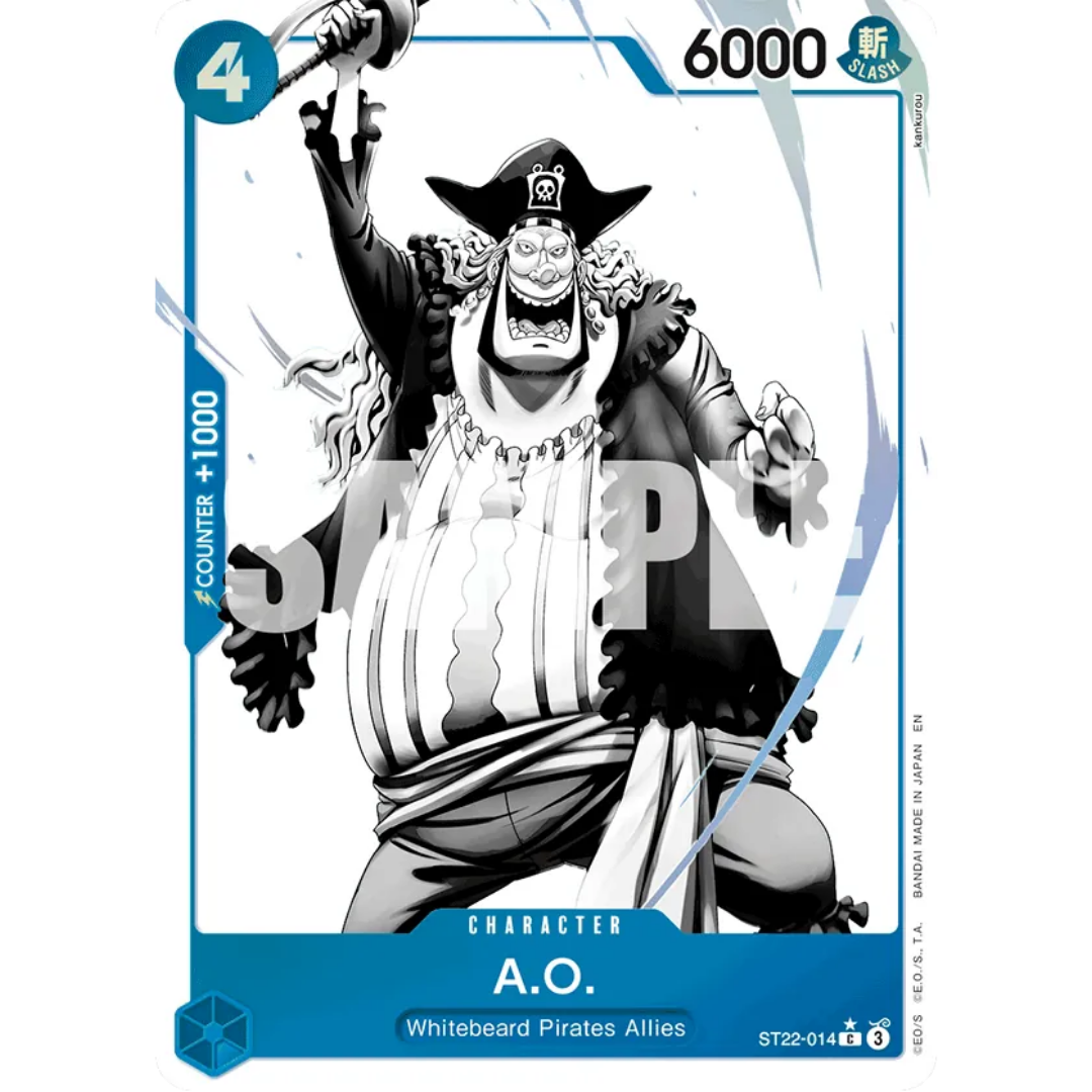 A.O. (Parallel) (ST22-014) - Starter Deck 22: Ace & Newgate Foil