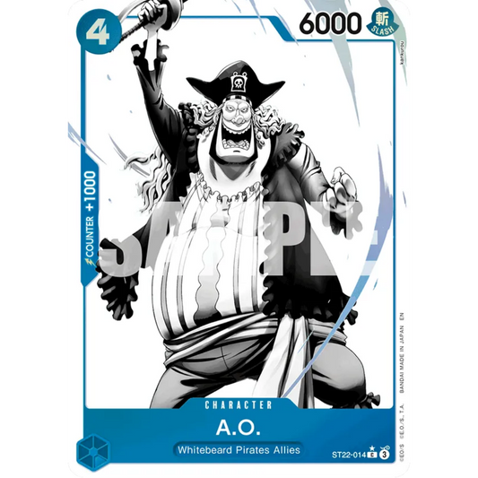 A.O. (Parallel) (ST22-014) - Starter Deck 22: Ace & Newgate Foil