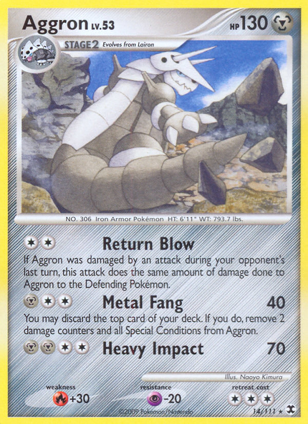 Aggron  Rising Rivals - Rare
