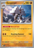 Garganacl 123  - Holofoil SV02 Paldea Evolved - Rare