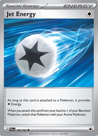 Jet Energy 190  SV02 Paldea Evolved - Uncommon