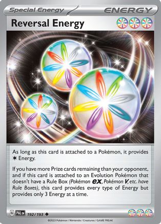 Reversal Energy 192  - Reverse Holofoil SV02 Paldea Evolved - Uncommon
