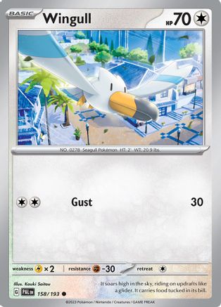 Wingull 158  SV02 Paldea Evolved - Common
