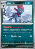 Weavile 134  - Reverse Holofoil SV02 Paldea Evolved - Rare