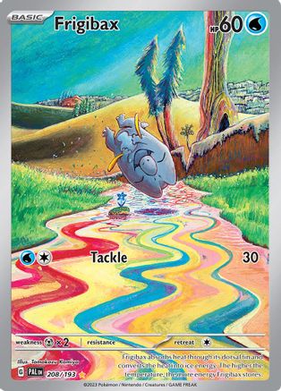 Frigibax 208/193  - Holofoil SV02 Paldea Evolved - Illustration Rare