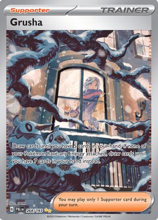 Grusha 268/193  - Holofoil SV02 Paldea Evolved - Special Illustration Rare