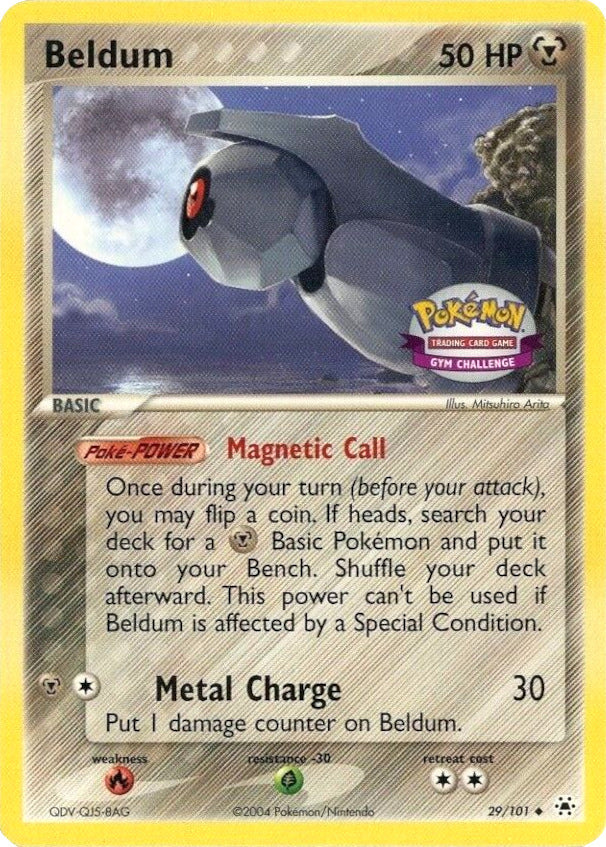 Beldum 029/101  Miscellaneous Cards & Products - Uncommon