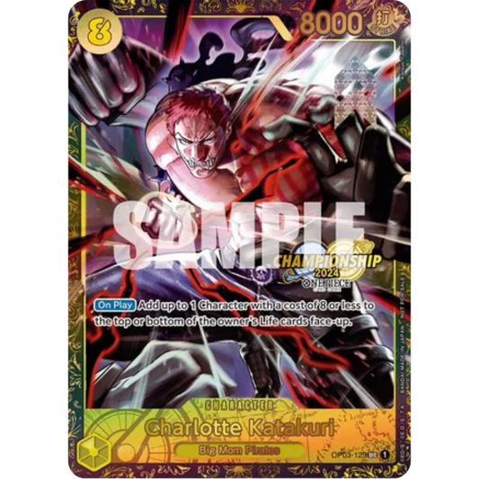 Charlotte Katakuri (Championship 2024) (OP03-123) - One Piece Promotion Cards Foil