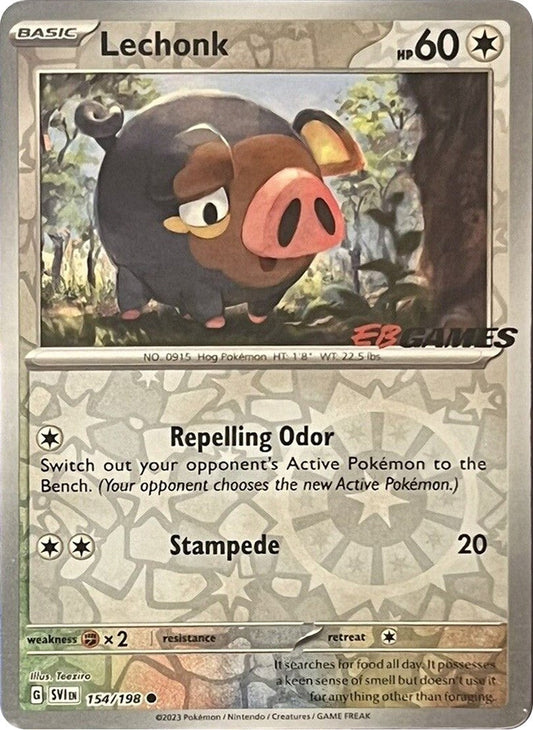 Lechonk 154/198  - Reverse Holofoil Miscellaneous Cards & Products - Promo