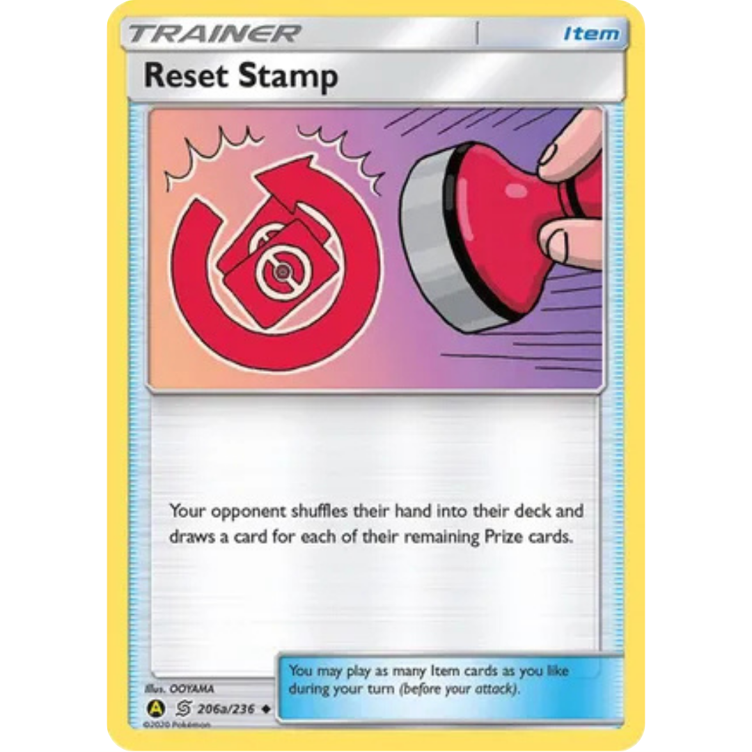 Reset Stamp 206a/236  Alternate Art Promos - Promo