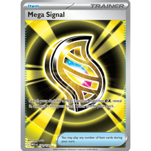 Mega Signal 171/132  - Holofoil ME01 Mega Evolution - Ultra Rare