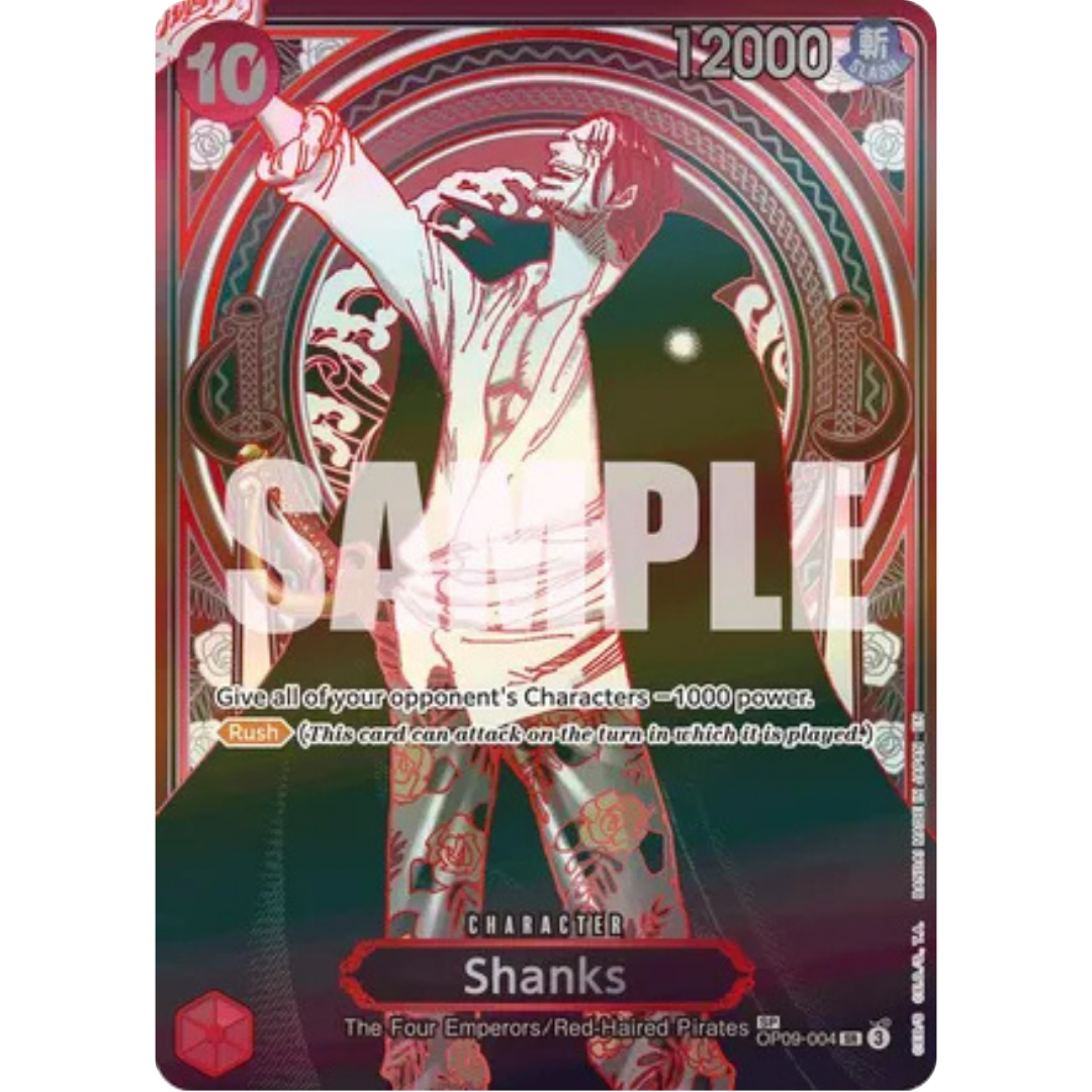 Shanks - OP09-004 (SP) (Silver) (OP09-004) - Carrying On His Will Foil