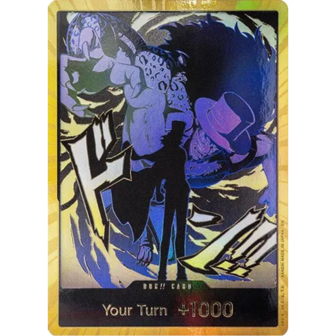 DON!! Card (Rob Lucci) (Gold) - Premium Booster -The Best- Vol. 2 Foil