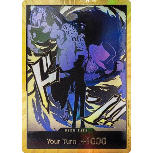 DON!! Card (Rob Lucci) (Gold) - Premium Booster -The Best- Vol. 2 Foil