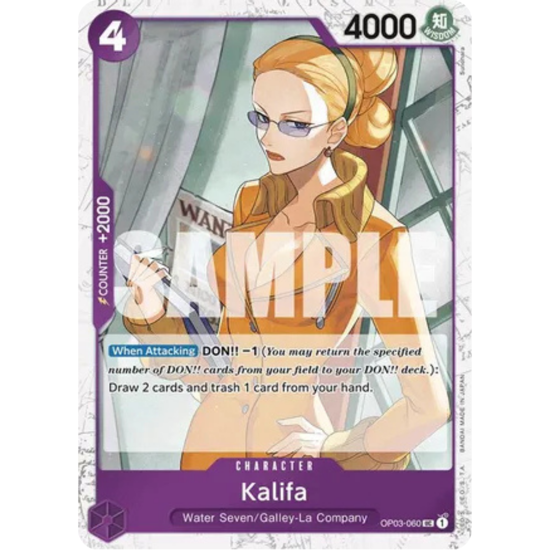 Kalifa (Jolly Roger Foil) (OP03-060) - Premium Booster -The Best- Foil