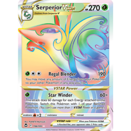 Serperior VSTAR (196/195) [Sword & Shield: Silver Tempest]