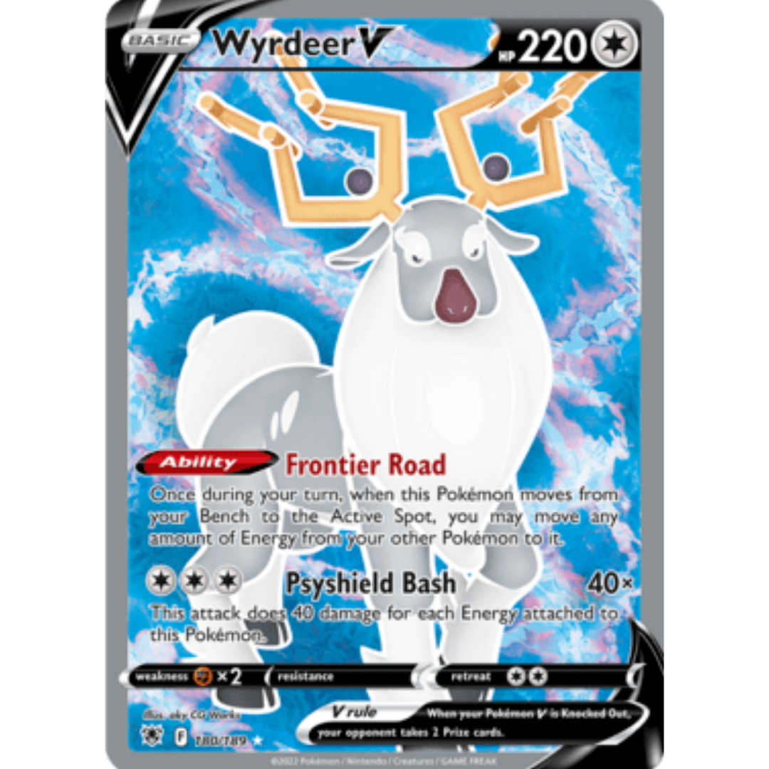 Wyrdeer V (Full Art) 180  - Holofoil SWSH10 Astral Radiance - Ultra Rare