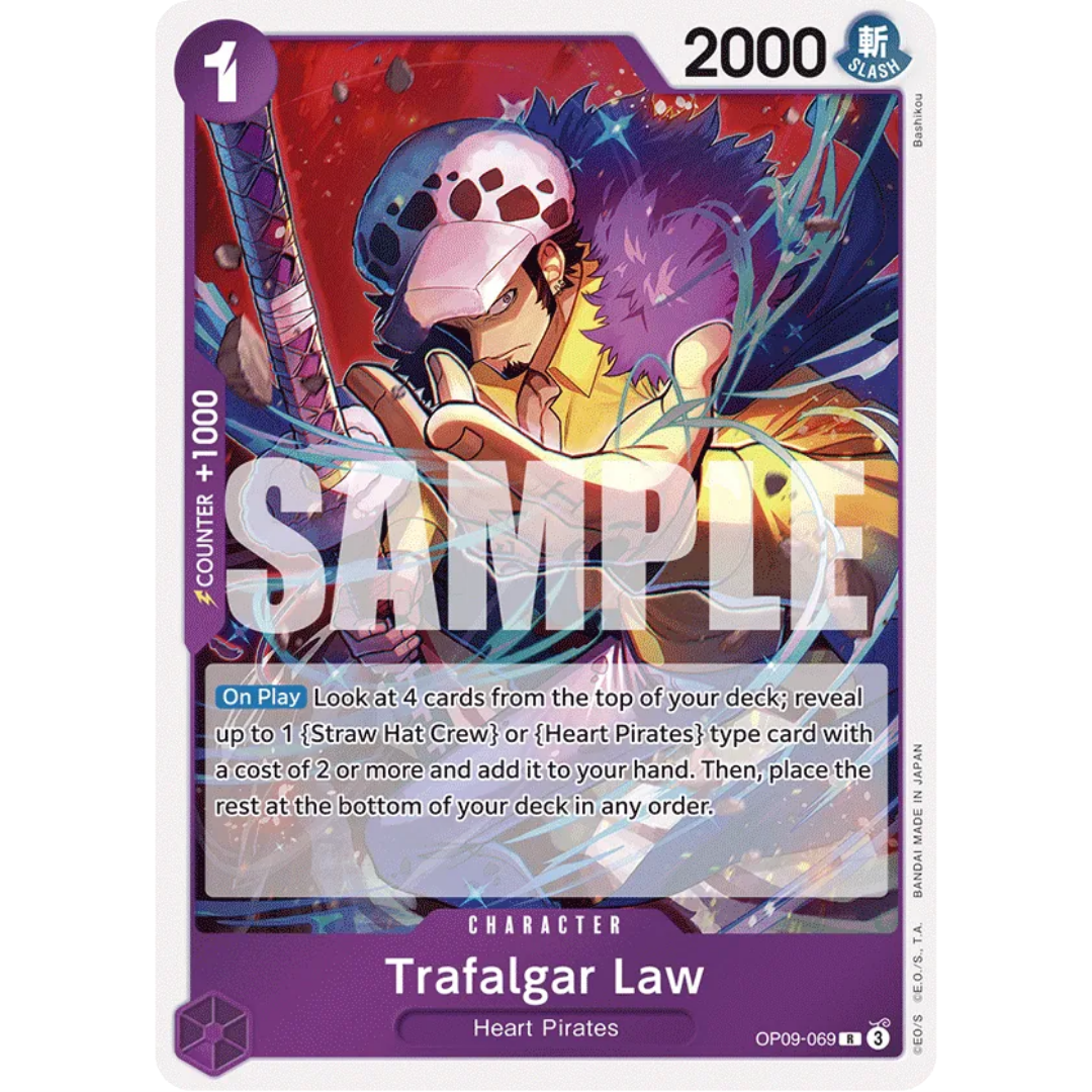 Trafalgar Law (069) (OP09-069) - Emperors in the New World Foil