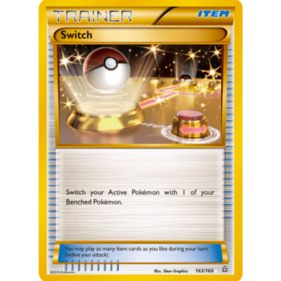 Switch (163 Secret Rare)/160  - Holofoil XY  Primal Clash - Secret Rare