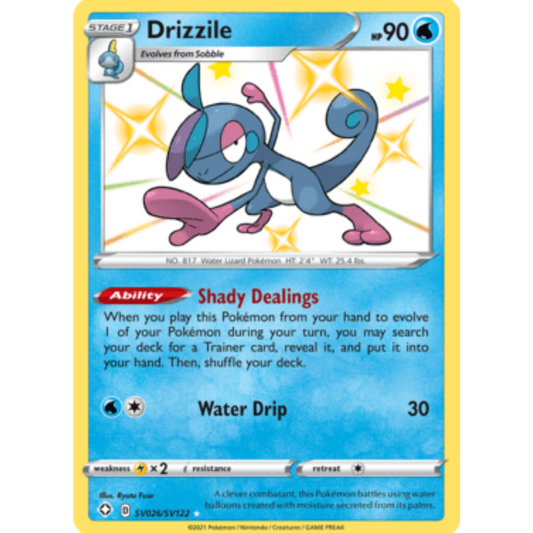 Drizzile (SV026/SV122) [Sword & Shield: Shining Fates]