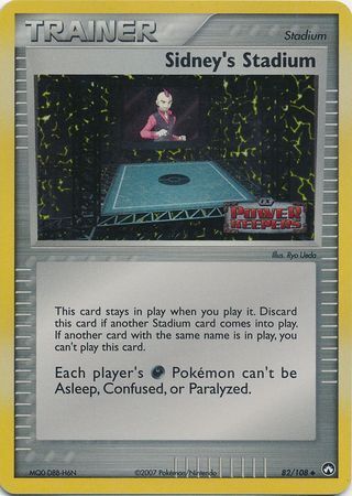 Sidney's Stadium  - Reverse Holofoil Power Keepers - Uncommon