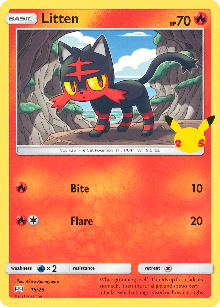 Litten 015/25  McDonalds 25th Anniversary Promos - Promo
