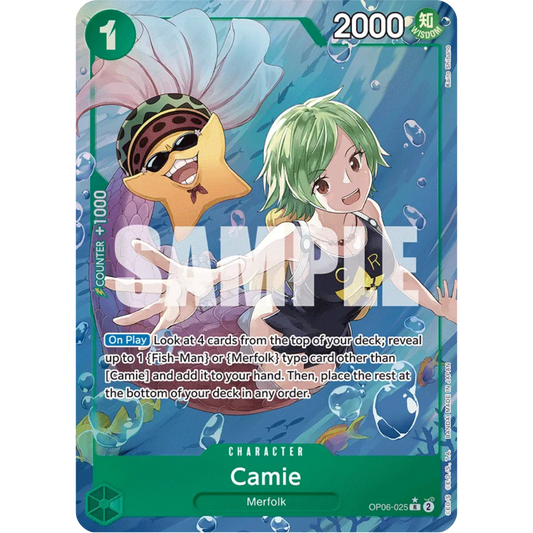 Camie (Alternate Art) (OP06-025) - Wings of the Captain Foil