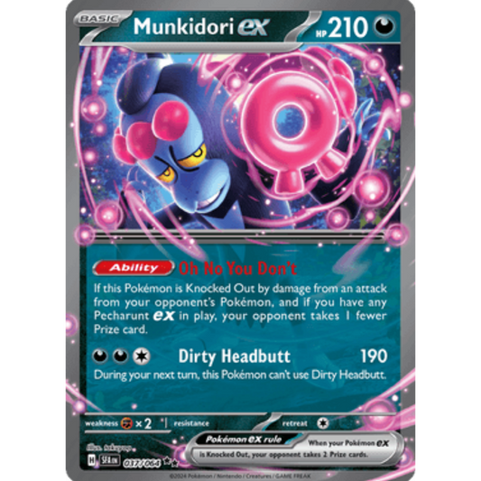 Munkidori ex (037/064) [Scarlet & Violet: Shrouded Fable]