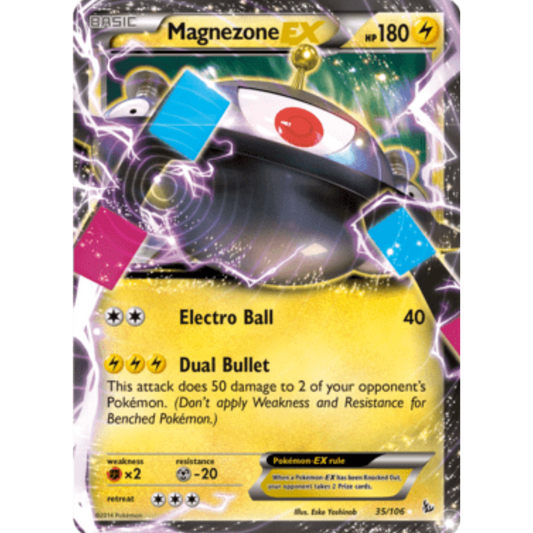 Magnezone EX 035/106  - Holofoil XY  Flashfire - Ultra Rare