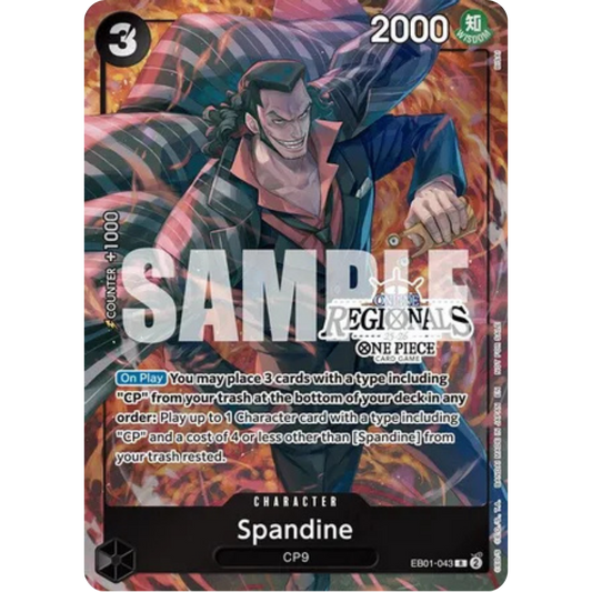 Spandine (Online Regional Participation Pack 2025 Vol.1) (EB01-043) - One Piece Promotion Cards Foil