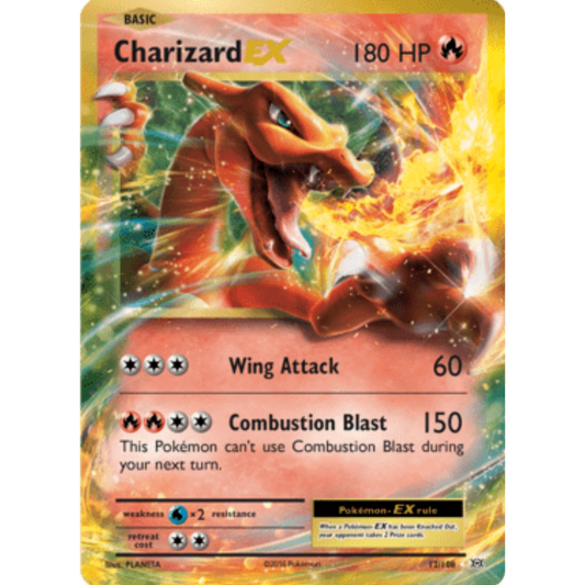 Charizard EX 012/108  - Holofoil XY  Evolutions - Ultra Rare