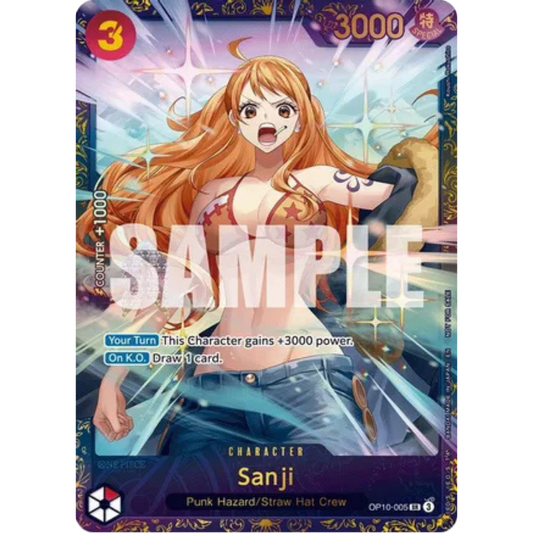 Sanji (Treasure Cup 2025) (OP10-005) - One Piece Promotion Cards Foil