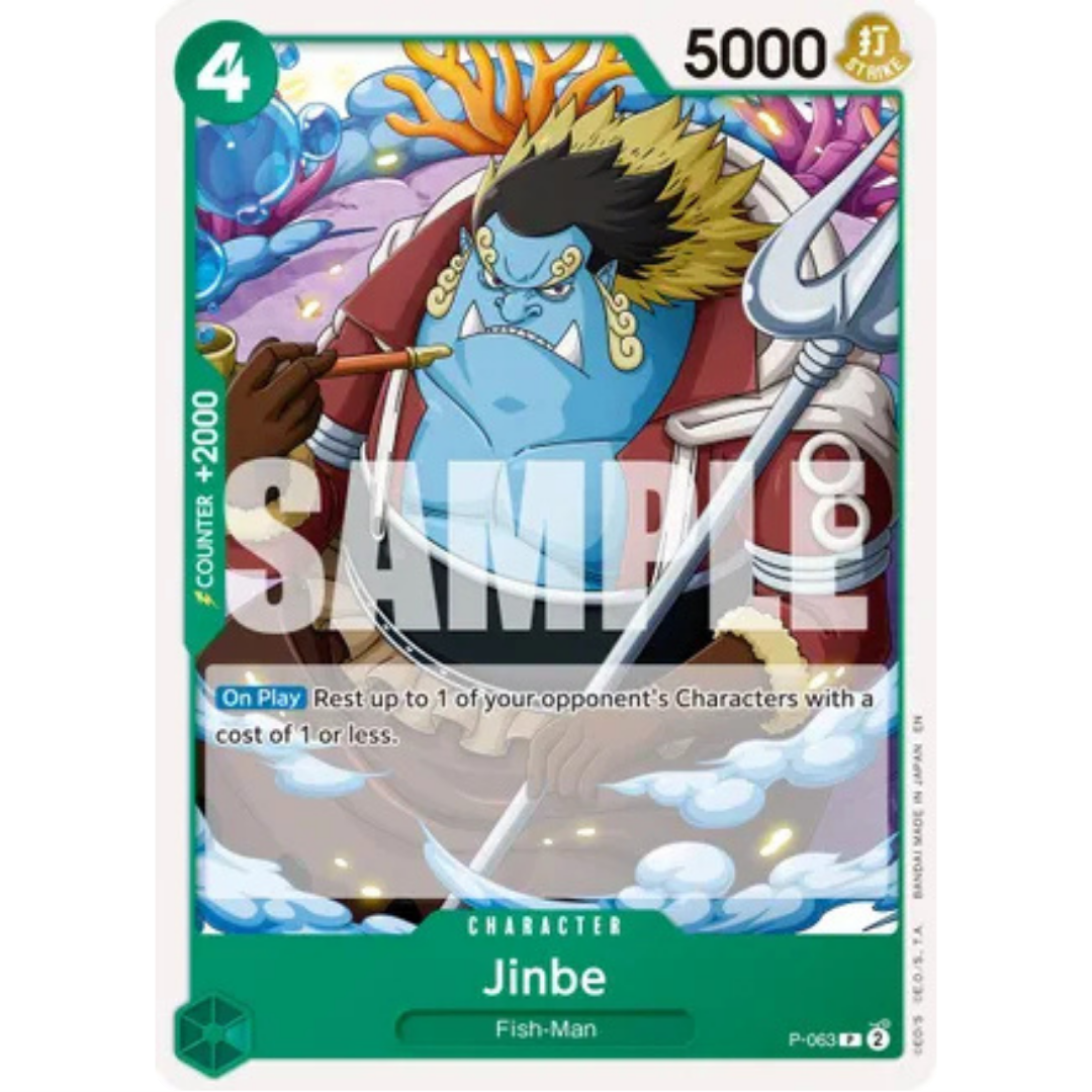 Jinbe - P-063 (Reprint) (P-063) - Premium Booster -The Best- Vol. 2