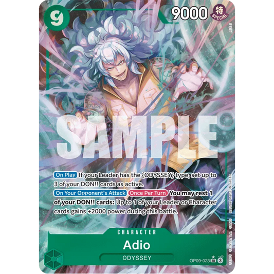 Adio (Parallel) (OP09-023) - Emperors in the New World Foil