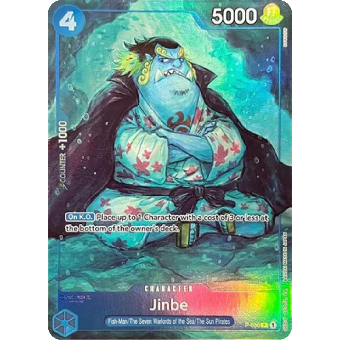 Jinbe (Premium Card Collection -BANDAI CARD GAMES Fest. 23-24 Edition-) (P-030) - One Piece Promotion Cards Foil