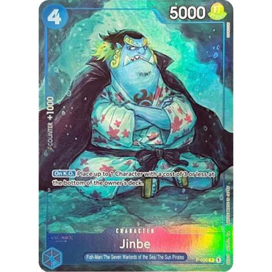 Jinbe (Premium Card Collection -BANDAI CARD GAMES Fest. 23-24 Edition-) (P-030) - One Piece Promotion Cards Foil