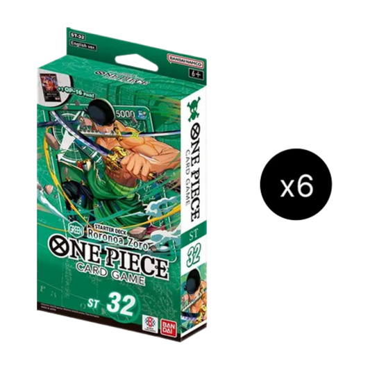 Starter Deck 32: GREEN Roronoa Zoro Display