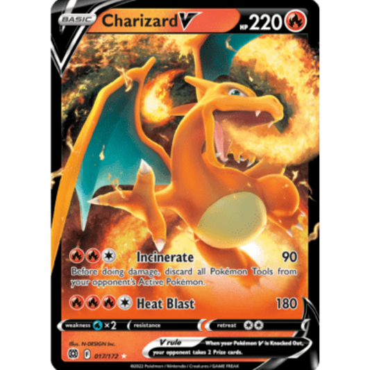 Charizard V (017/172) [Sword & Shield: Brilliant Stars]