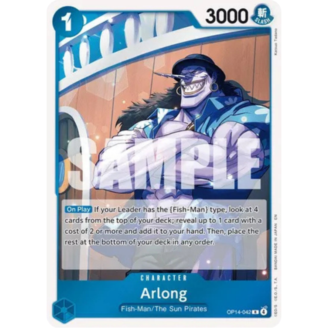 Arlong (OP14-042) - The Azure Sea's Seven Foil