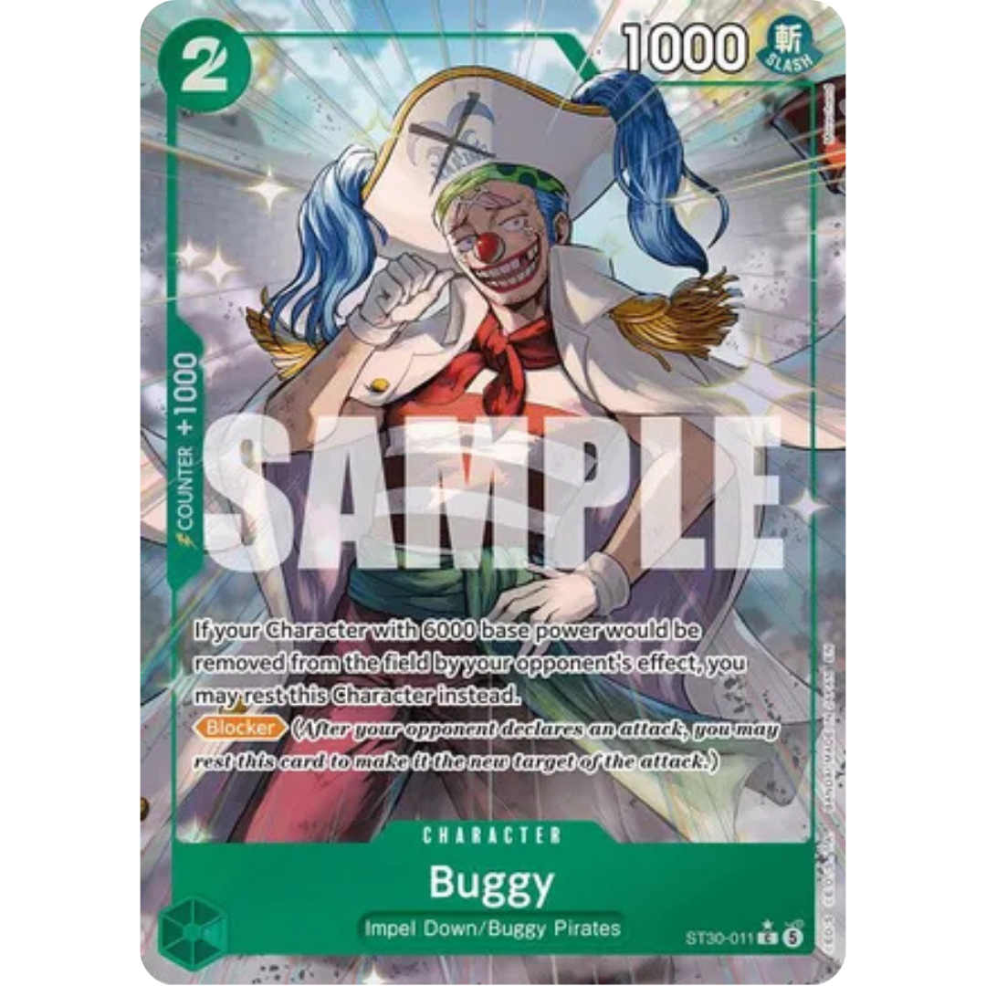 Buggy (Full Art) (ST30-011) - Starter Deck EX: Luffy & Ace Foil