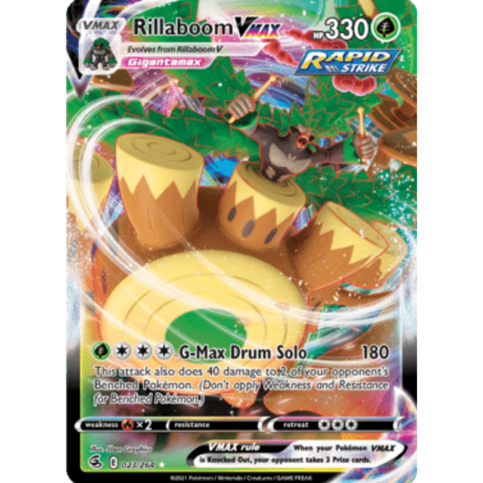 Rillaboom VMAX (023/264) [Sword & Shield: Fusion Strike]