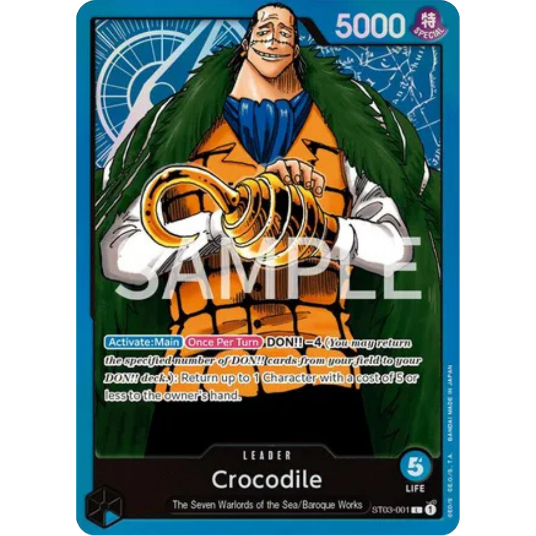 Crocodile (001) (ST03-001) - Revision Pack Cards