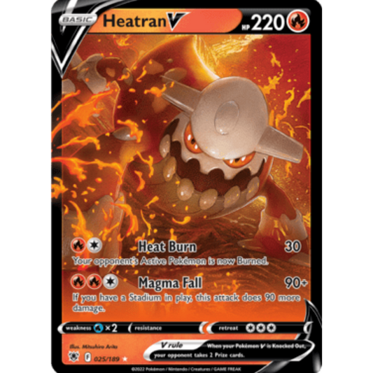 Heatran V (025/189) [Sword & Shield: Astral Radiance]