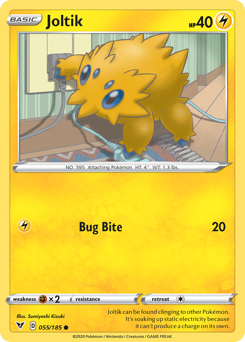 Joltik 055  SWSH04 Vivid Voltage - Common