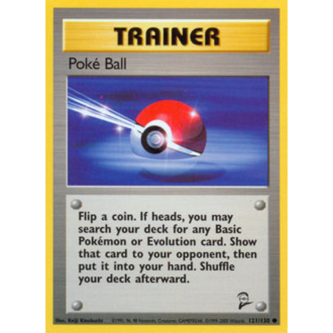 Poke Ball 121  Base Set 2 - Common