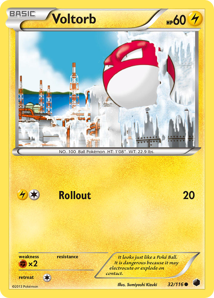 Voltorb  Plasma Freeze - Common